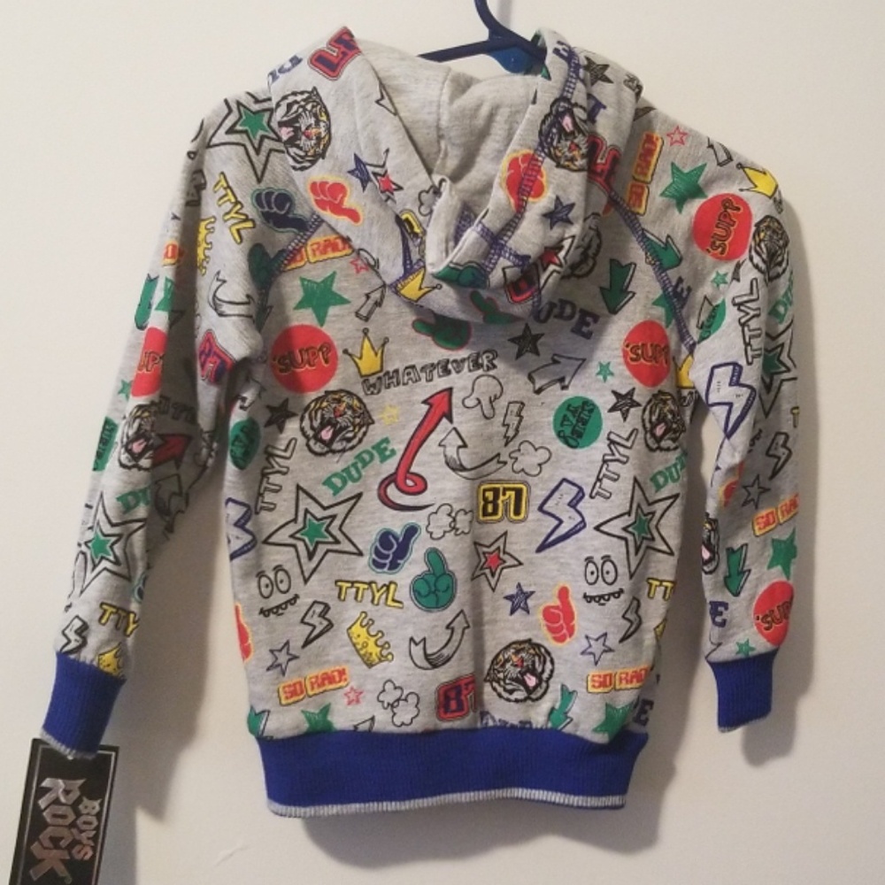 NWT Kids matching hoodie sweater and pant set - Picture 4 of 8